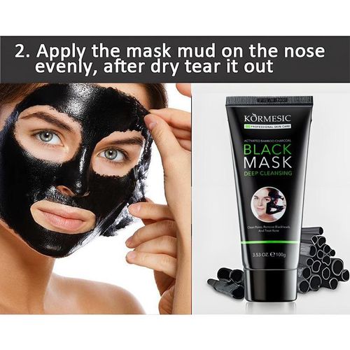Black face mask