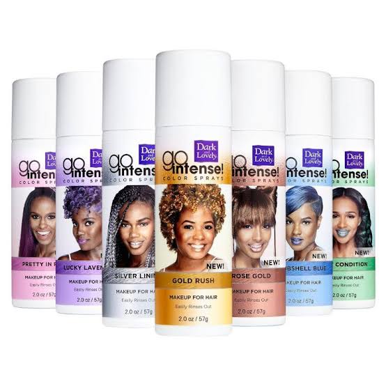 Go intense dye spray