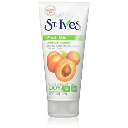 Apricort revitalizing facial scrub