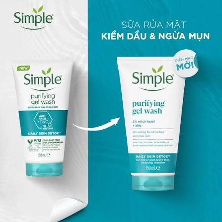 Simple purifying gel wash
